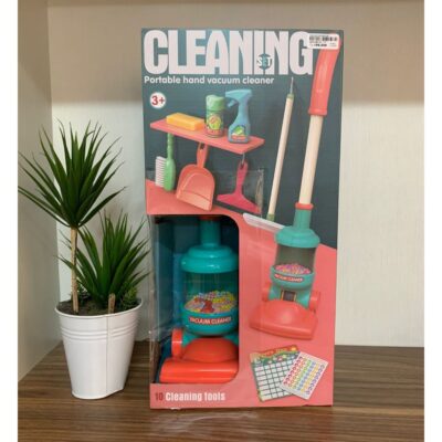 Set Mainan Vacuum Cleaner - Mainan Edukatif Bertema Kebersihan