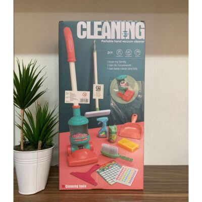 Set Mainan Vacuum Cleaner - Mainan Edukatif Bertema Kebersihan thumbnail 3