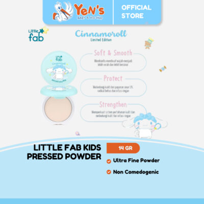 Little Fab Kids - Pressed Powder 14GR - Limited Edition Cinnamoroll