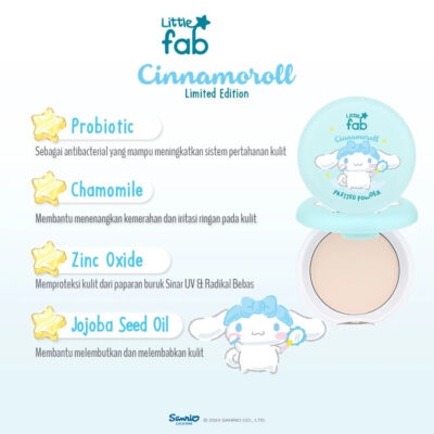 Little Fab Kids - Pressed Powder 14GR - Limited Edition Cinnamoroll thumbnail 3