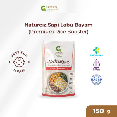 GASOL Natureiz Premium Rice Booster 150gr Bebas gluten & GMO HALAL thumbnail 5