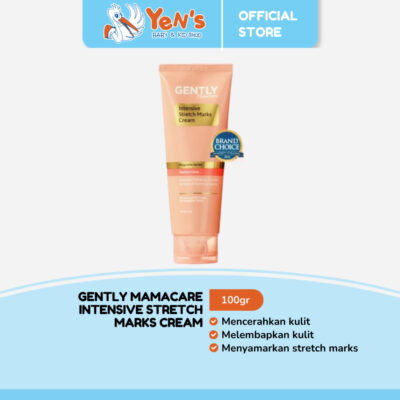 GENTLY Mamacare Intensive Stretch Marks Cream | Complex Hydrating Formula 5X Natural Soothing Agent