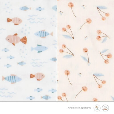Little Palmerhaus - Muslin Ruffle Bib (Celemek Bayi) Muslin Cotton Bamboo thumbnail 4
