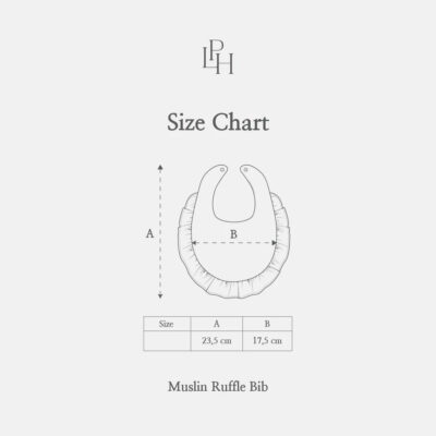 Little Palmerhaus - Muslin Ruffle Bib (Celemek Bayi) Muslin Cotton Bamboo thumbnail 5