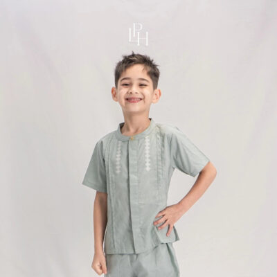 Little Palmerhaus Ezra Koko Attire Set (Setelan Baju Koko Anak Usia 1-6 Tahun) Raya Collection