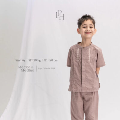 Little Palmerhaus Ezra Koko Attire Set (Setelan Baju Koko Anak Usia 1-6 Tahun) Raya Collection thumbnail 2