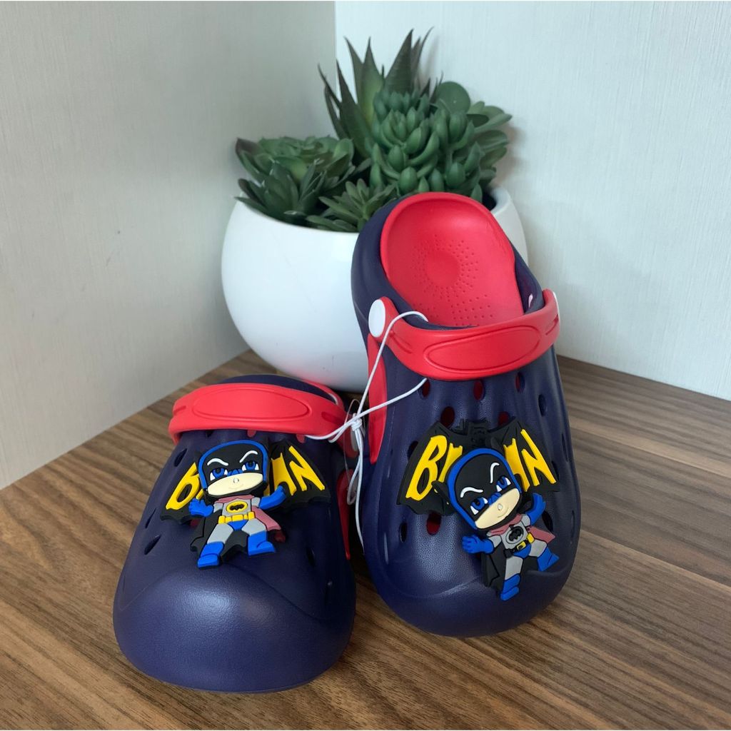 Sandal Karet Anak Laki Laki Karakter Batman B 3503