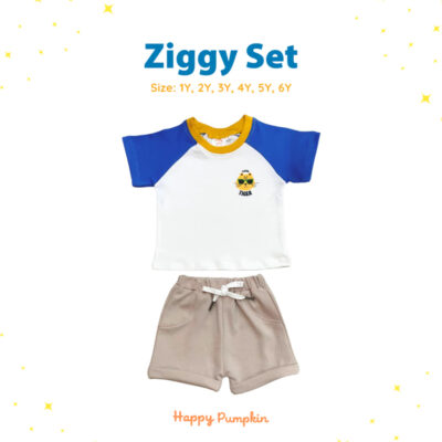 Happy Pumpkin - Ziggy Set - Bold & Breezy - Setelan Anak Laki-Laki SNI (1 STEL) thumbnail 8