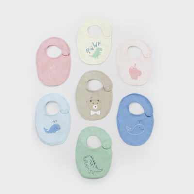 I am Cotton Bibs Animal Series / Slaber Bayi