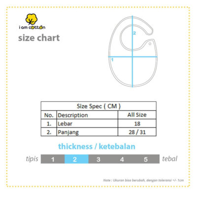 I am Cotton Bibs Animal Series / Slaber Bayi thumbnail 2