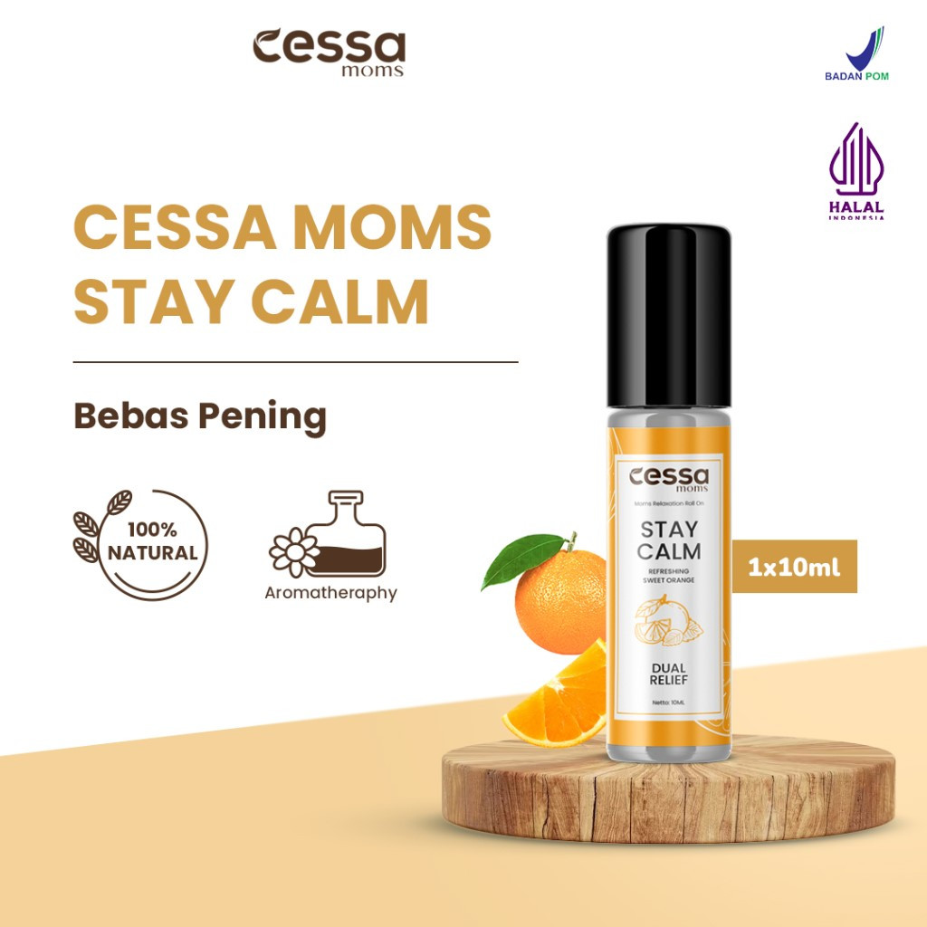 Cessa Moms Stay Calm 10ml - Bebas Pening