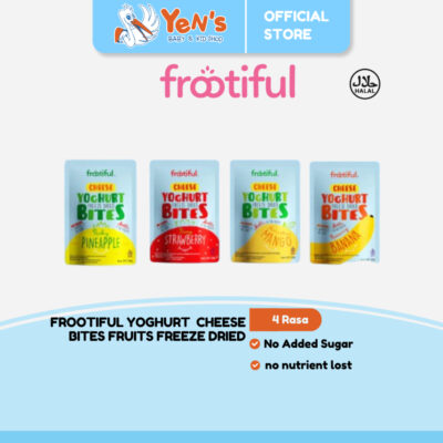 Frootiful Yoghurt Cheese Bites Fruits freeze dried 20GR