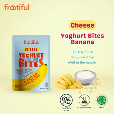 Frootiful Yoghurt Cheese Bites Fruits freeze dried 20GR thumbnail 3