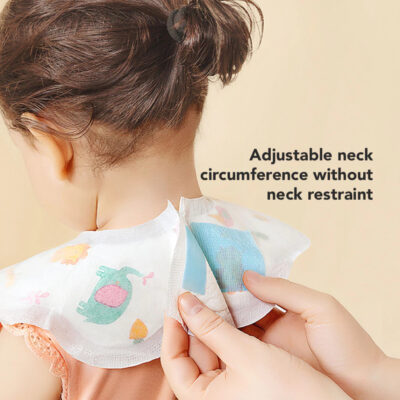 Sakumini Disposable Slabber Saliva Towel Handuk Celemek Tatakan Air Liur Anak Isi 20pcs/box thumbnail 3