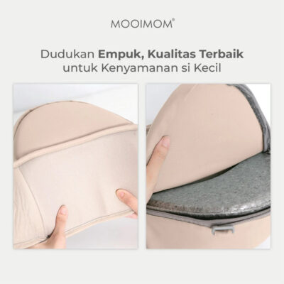 MOOIMOM Casual Hipseat Carrier / Gendongan Bayi thumbnail 3