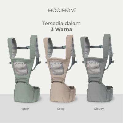 MOOIMOM Casual Hipseat Carrier / Gendongan Bayi thumbnail 6