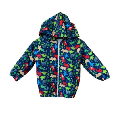 FERGORI Jaket Anak Laki Laki Parasut Motif Dino Roar S/M/L thumbnail 2
