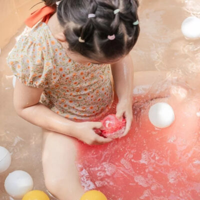 Balmoral Kids Sensory Bath Bombs Fizzy Pop Series With Surprise Toys Colorful Scent SLS FREE thumbnail 2