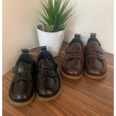 Sepatu Pantofel Anak - Sepatu Tali Velcro S03 - Sepatu Anak Laki Laki / Perempuan