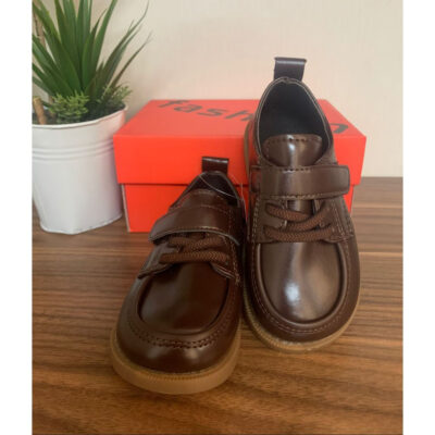 Sepatu Pantofel Anak - Sepatu Tali Velcro S03 - Sepatu Anak Laki Laki / Perempuan thumbnail 4