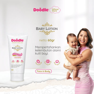 Warm & Shine Bundling Doodle Telon Oil 100ml & Doodle Baby Lotion 60gr thumbnail 4