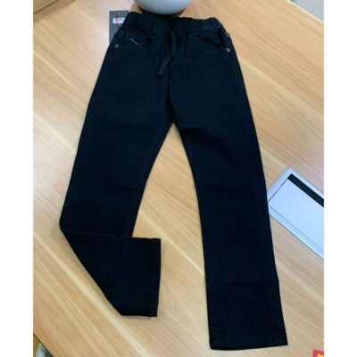 ORIGOSS Celana Panjang Jeans Anak Laki Laki Warna Hitam