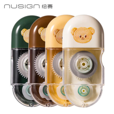 NUSIGN Tipe X Kertas / Tip ex Pita Roll Correction Tape Deli X Butterbear NS156-B 5mm x 6m (1PCS)