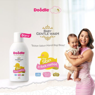 Sweet & Fresh Bundling Doodle Telon Oil 100ml & Doodle Baby Gentle Wash 150ml thumbnail 2