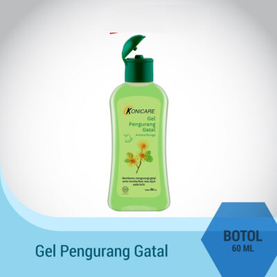 Konicare Gel Pengurang Gatal Botol 60 ml Aroma bunga thumbnail 2
