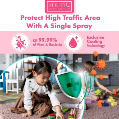 BerryC Active Sanitizer Spray 100ml Natural Food Grade Hand Antiseptik Non Alcohol Alkohol Aman untuk Bayi Anak Dewasa thumbnail 3