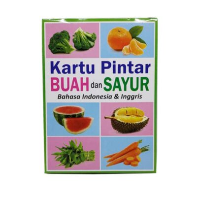 Kartu Pintar Buah dan Sayur Flash Card