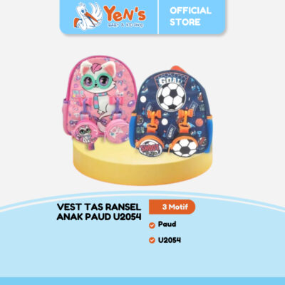 VEST tas ransel anak paud U2054 / Tas Gendong Anak Laki Laki & Perempuan
