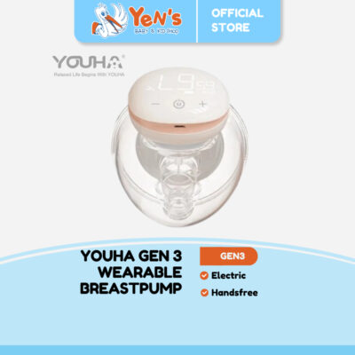 YOUHA GEN 3 WEARABLE BREASTPUMP - YOUHA THE INS NEXT