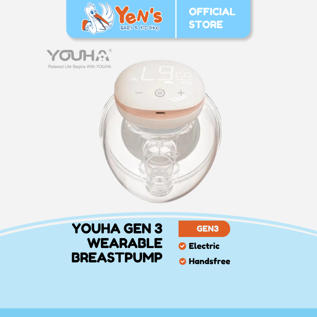 YOUHA GEN 3 WEARABLE BREASTPUMP - YOUHA THE INS NEXT