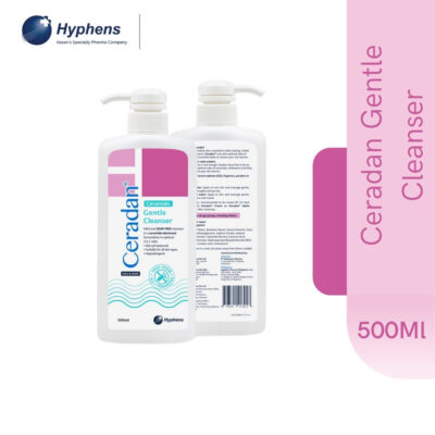 Ceradan Gentle Cleanser 500 Ml For Face & Body thumbnail 2