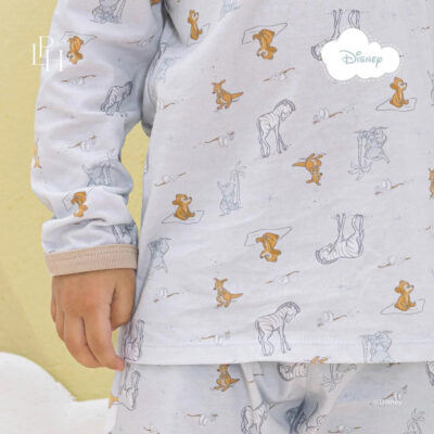Little Palmerhaus - Disney's Dumbo Long Pajamas (Piyama / Baju Tidur Anak Lengan Panjang) Blue, Pink thumbnail 3