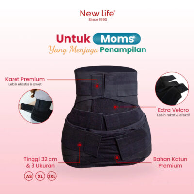 New Life Recovery Premium Korset Pasca Melahirkan Normal - Postpartum Korset Pelangsing thumbnail 2