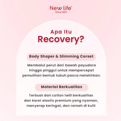 New Life Recovery Premium Korset Pasca Melahirkan Normal - Postpartum Korset Pelangsing thumbnail 4