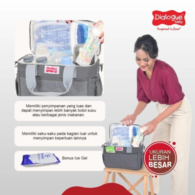 Dialogue Baby Tas Cooler Bayi - Diaper Bag Ottimo Series DGC1021 thumbnail 4