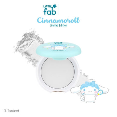 Little Fab Kids Edition Cinnamoroll Package | Pressed Powder 01 & Lip Shine Cinnamoroll thumbnail 2