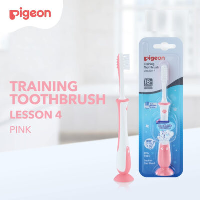 PIGEON Training Toothbrush Lesson 4 - Sikat Gigi Anak 18M+ thumbnail 4