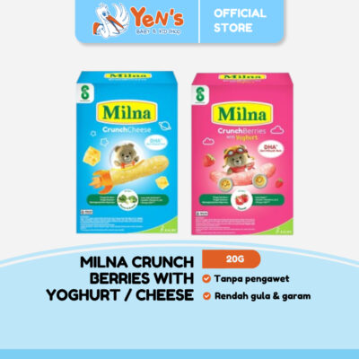 Milna Crunch Berries With Yoghurt / Cheese 20G