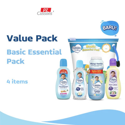 Cussons Baby Basic Essential Pack Medium - Paket Sabun Bayi (1 PACK) thumbnail 3