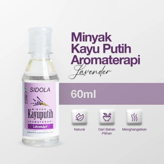 Sidola Minyak Kayu Putih Lavender 60mL/100ML