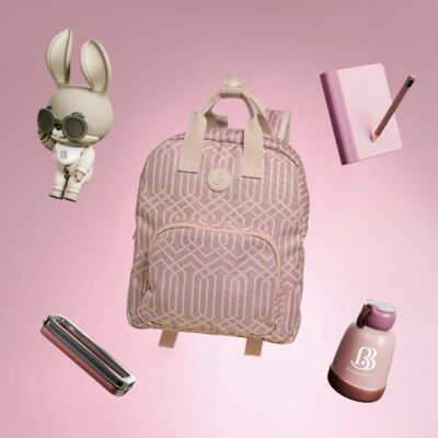 Boonaboo Serene Kids Bag Blush / grey / Midnight thumbnail 2