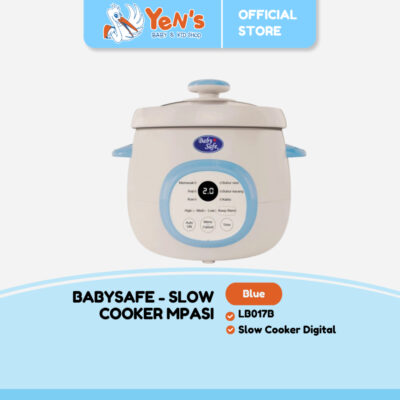 BabySafe - Slow Cooker MPASI - LB017B Slow Cooker Digital (Blue)