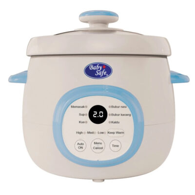 BabySafe - Slow Cooker MPASI - LB017B Slow Cooker Digital (Blue) thumbnail 2