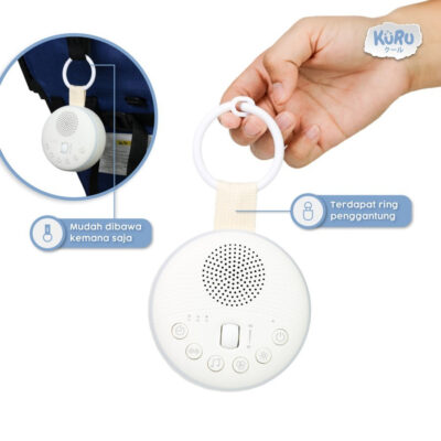 KURU Portable Baby White Noise Sound Machine Shusher with LED Night Lamp W15 thumbnail 5