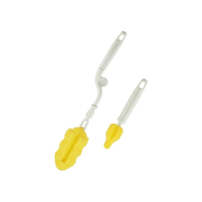 SIMBA Silky Rotating Quick-Release Sponge Head Bottle Brush - Sikat Botol Susu thumbnail 2