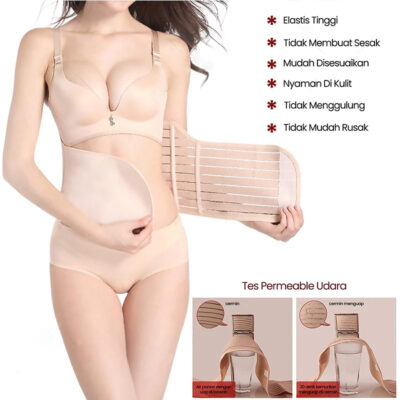 Dr.isla Korset Melahirkan 3 in 1 Postpartum Adjustable Corset (Korset Ibu Melahirkan/Gurita Lbu Melahirkan Setelah Cesar) thumbnail 5